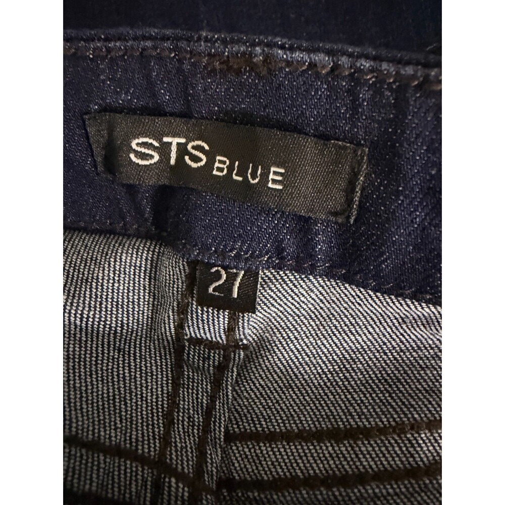 STS Blue Women's Bootcut Stretch Jeans Dark Wash Size 27 Mid Rise NWT - Picture 10 of 12
